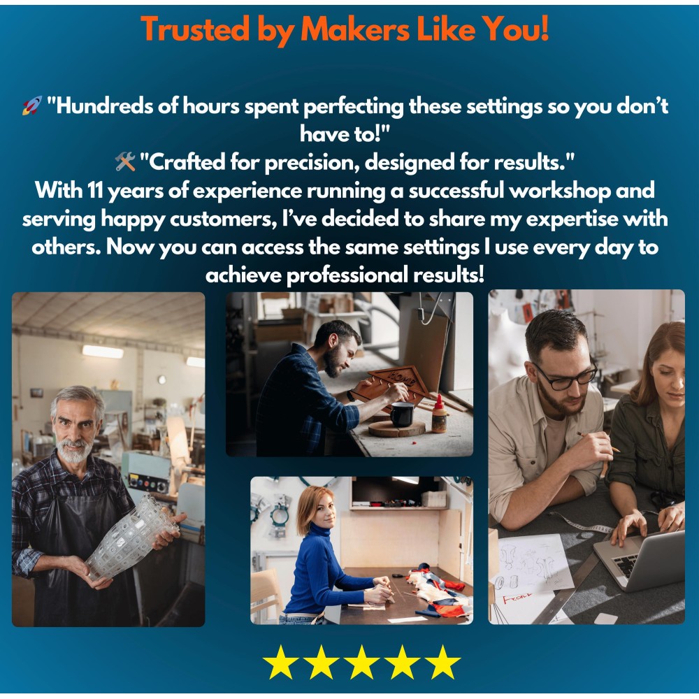 LightBurn hotkeys cheat sheet reference guide preview