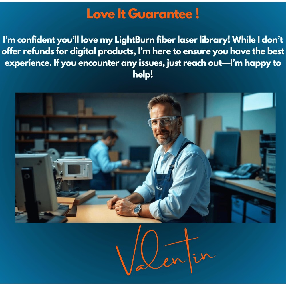 LightBurn hotkeys cheat sheet reference guide preview